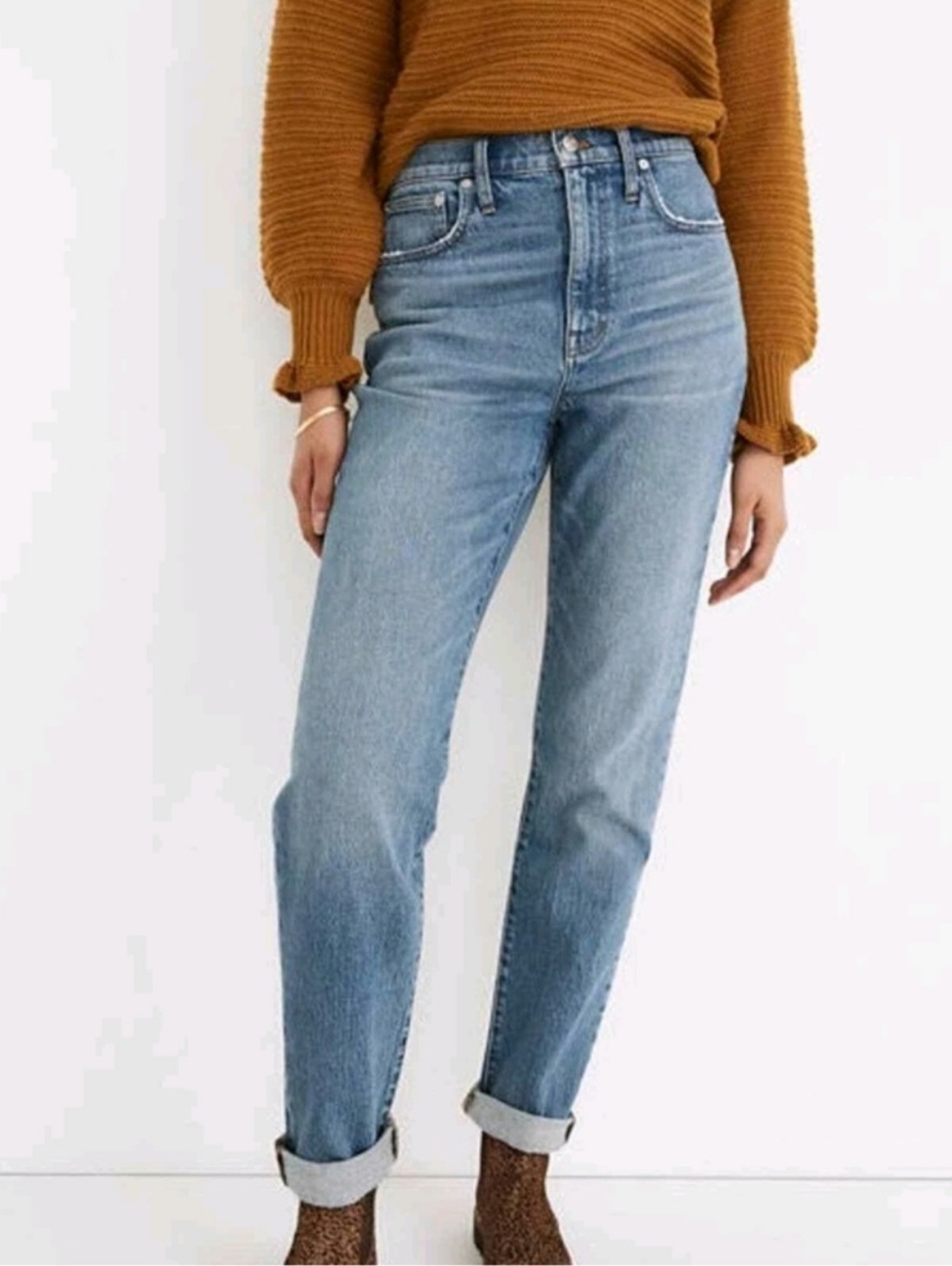 Madewell High Rise Slim Boyjeans | 25X26